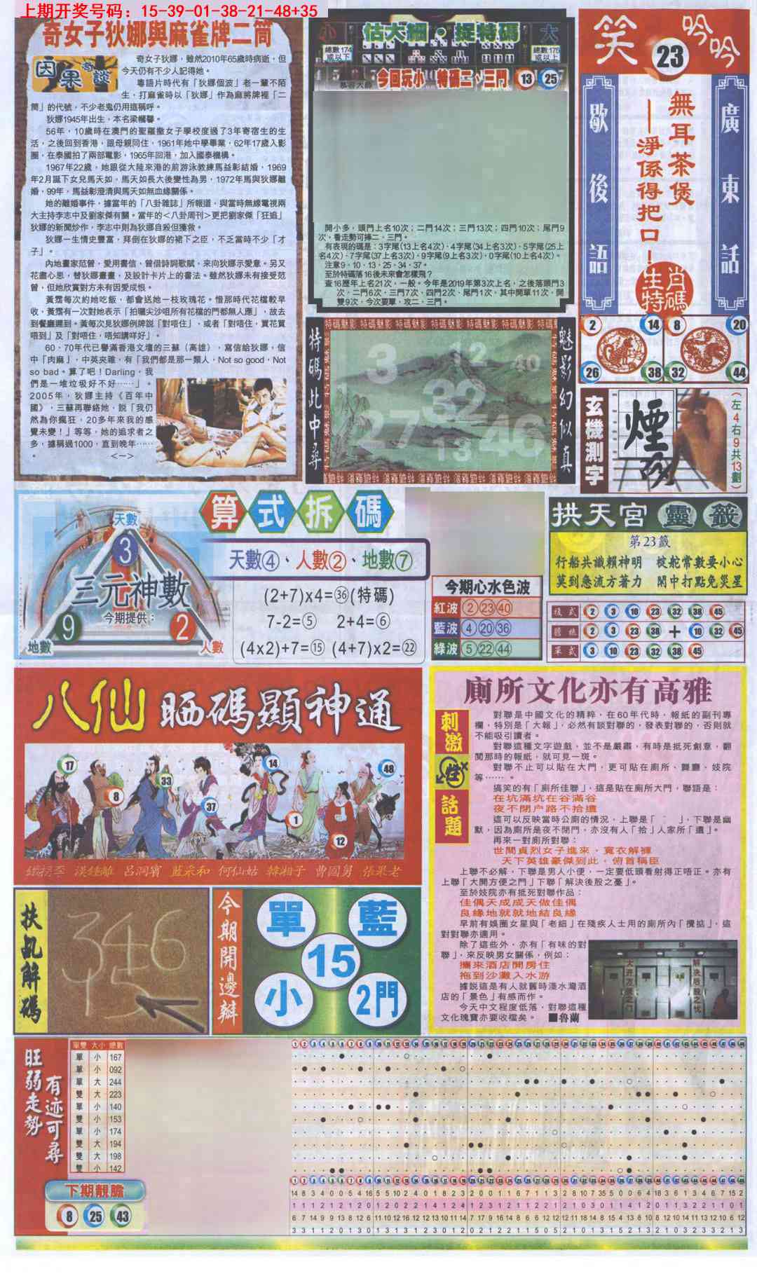 096期新报跑狗-1(正面)[图]